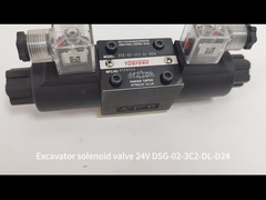 Válvula magnética de excavadora de 24 V DSG-02-3C2-DL-D24