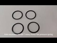 Excavadora Kato HD700-7 motor giratorio y resorte de presión plana